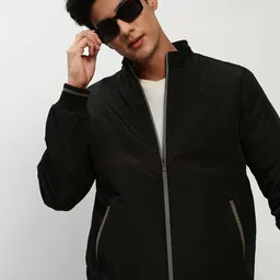 SHOWOFF Mock Collar Windcheater Bomber Jacket-68