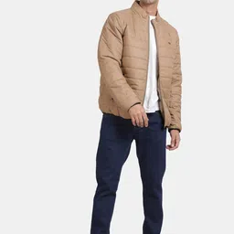 t-base Mock Collar Insulator Puffer Jacket image 4