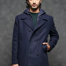 RARE RABBIT Men Dubby Tailored Fit Notched Lapel Jacket-image-44