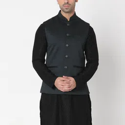 Ethnicity Woven Design Nehru Jacket-picture-13