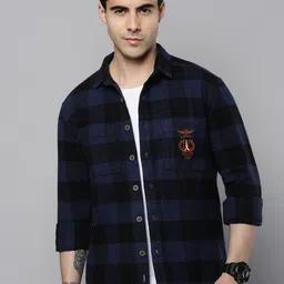 SHOWOFF Men Checked Wool Tailored Jacket image 1