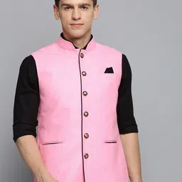 SHOWOFF Men Mandarin Collar Nehru Jacket-picture-55