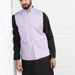 TAHVO Woven Nehru Jacket-picture-30