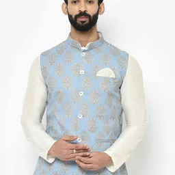 KISAH Men Assorted Woven Nehru Jackets-image-91