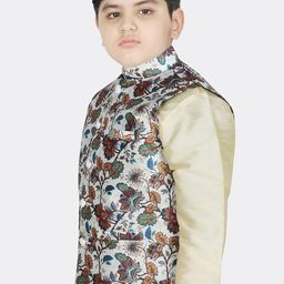 SG YUVRAJ Boys Printed Nehru Jacket image 5