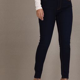U S Polo Assn Women Blue Skinny Fit High-Rise Stretchable Jeans-image-57