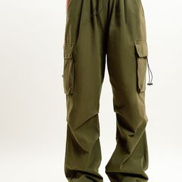 FREAKINS Women Straight Fit Cotton Fleece Clean Look Cargo Jeans-image-55