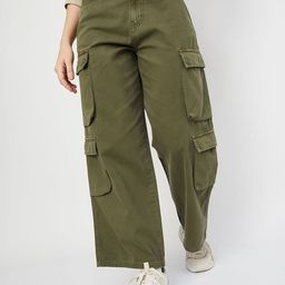 max Women Cotton Regular Fit Low Distress Jeans-image-94