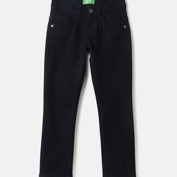 United Colors of Benetton Boys Slim Fit Low Distress Jeans-picture-41
