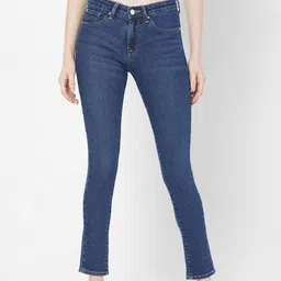 SPYKAR Women Blue Skinny Fit Low Distress Stretchable Jeans-23