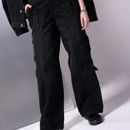 Freehand by The Indian Garage Co Women Flared Clean Look Mid-Rise Jeans-image-80