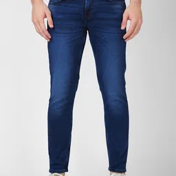 SPYKAR Men Slim Fit Mid-Rise Clean Look Cotton Jeans-picture-12