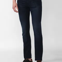 VAN HEUSEN DENIM LABS Men Navy Blue Slim Fit Jeans-image-93