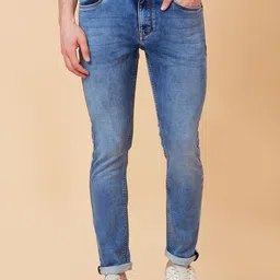 Being Human Men Slim Fit Heavy Fade Jeans-image-49