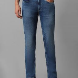 Louis Philippe Jeans Men Slim Fit Heavy Fade Jeans-image-53