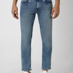 VAN HEUSEN DENIM LABS Men Slim Fit Heavy Fade Jeans-image-72