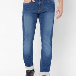 SPYKAR Men Blue Super Skinny Fit Heavy Fade Jeans-image-49