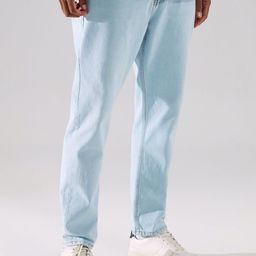 Trendyol Men Blue Low Distress Heavy Fade Jeans-image-34