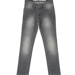 Pepe Jeans Boys Slim Fit Low Distress Heavy Fade Jeans-image-53