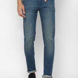 Allen Solly Men Blue Slim Fit Heavy Fade Jeans-image-91