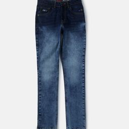 Gini and Jony Boys Blue Heavy Fade Jeans-picture-7