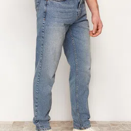 Trendyol Men Mildly Distressed Heavy Fade Jeans-43