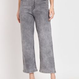 BAESD Women Heavy Fade Clean Look Stretchable Bootcut Jeans-image-13