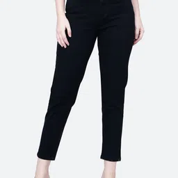 FCK-3 Women Hottie High-Rise Clean Look Cropped Stretchable Jeans-picture-6