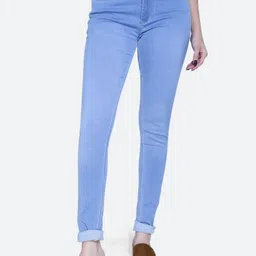 FCK-3 Women Hottie High-Rise Medium Shade Clean Look Stretchable Jeans-image-93