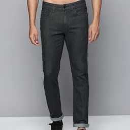 Flying Machine Men Black Michael Slim Tapered Fit Stretchable Jeans-picture-50