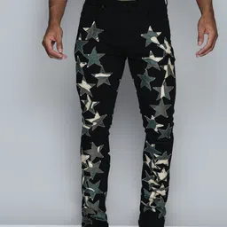 WAIMEA Men Hollywood Mildly Distressed Stretchable Jeans-picture-18