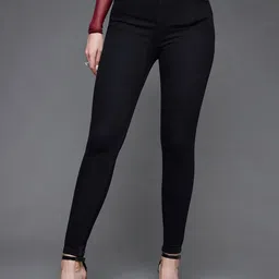 Miss Chase Women Skinny Fit High-Rise Clean Look Stretchable Jeans-image-92