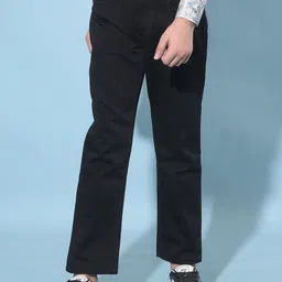 Crimsoune Club Boys Slim Fit Clean Look Stretchable Jeans-14