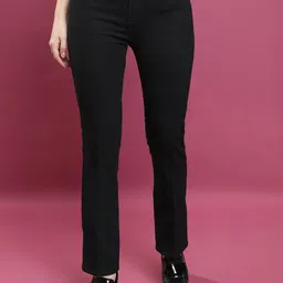 Tokyo Talkies Women Boot Cut Stretchable Jeans-image-0