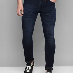 Allen Cooper Men Slim Fit Light Fade Stretchable Jeans-image-17