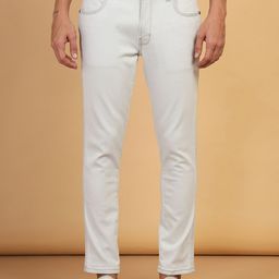 Wrangler Men Slim Fit Cropped Stretchable Jeans-image-55