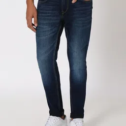 Mufti Men Mid-Rise Light Fade Skinny Fit Stretchable Jeans-image-59