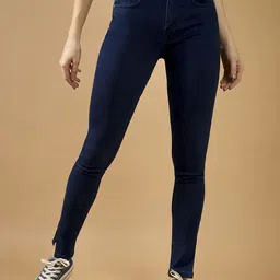 DOLCE CRUDO Women Skinny Fit Stretchable Jeans-picture-31