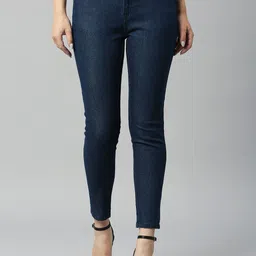 Mast & Harbour Women Skinny Fit Comfort Stretchable Jeans-picture-46