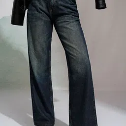 Tokyo Talkies Women Cotton Bootcut Stretchable Jeans-image-80