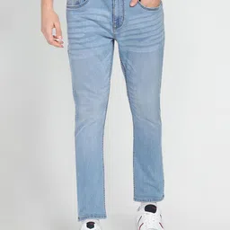 U S Polo Assn Denim Co Men Blue Light Fade Stretchable Jeans-picture-17
