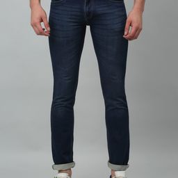 Cantabil Men Mid-Rise Light Fade Jeans-picture-2