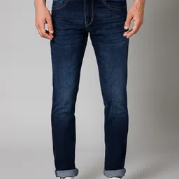 Cantabil Men Mid-Rise Light Fade Clean Look Cotton Jeans-image-33