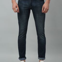 Cantabil Men Mid-Rise Light Fade Jeans-picture-3