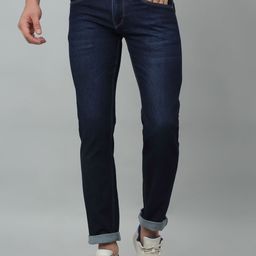 Cantabil Men Mid-Rise Light Fade Jeans-image-61