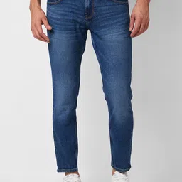 SPYKAR Men Slim Fit Light Fade Stretchable Jeans-picture-26