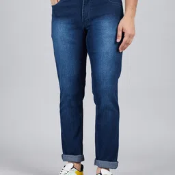 STUDIO NEXX Men Slim Fit Light Fade Clean Look Stretchable Jeans-image-92