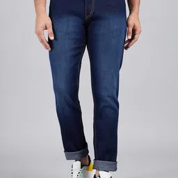 STUDIO NEXX Men Slim Fit Mid-Rise Clean Look Light Fade Stretchable Jeans-image-93