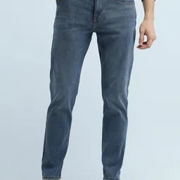 Flying Machine Men Slim Fit Light Fade Stretchable Jeans-picture-45