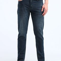 Flying Machine Men Slim Fit Light Fade Stretchable Jeans-image-88
